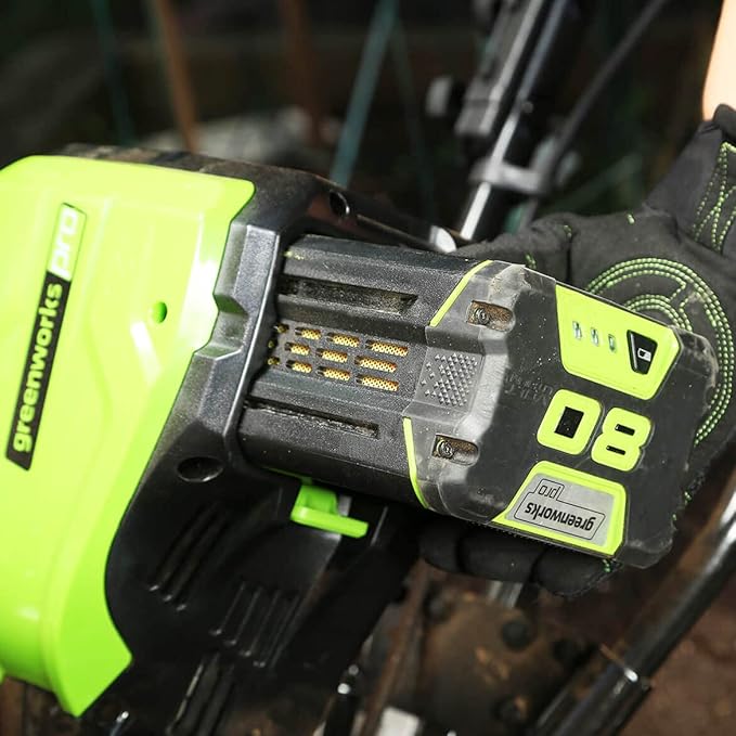Greenworks Pro 80V 10 inch Cordless Tiller Cultivator, Tool Only, TL80L00