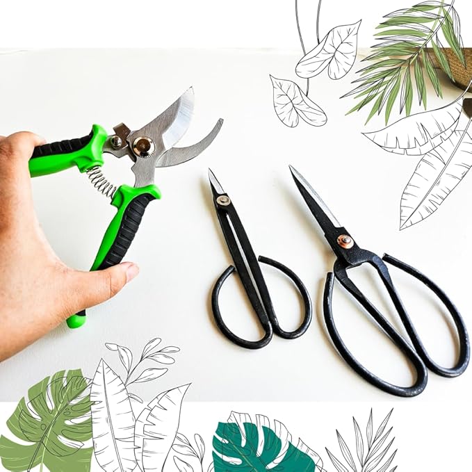 Bonsai Tool Kit - Bonsai Tools Set with PU Leather Bag for Beginners | Gardening Gifts for Women & Parents (22 Pcs with Repotting Mat)