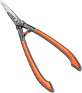 26-Inch Lightweight Straight Blade Hedge Shears, HRC54-56 Mn-steel Cutter with 8mm Cutting Capacity, for Trimming Lawn, Boxwood, Decorative Grasses & Bushes