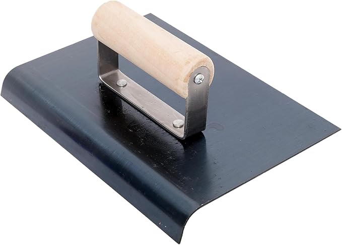 MARSHALLTOWN QLT Blue Steel Hand Edgers, Wood Handle Material, 152mm Length, 76mm Width, 16mm Lip, 13mm Radius, CE553B