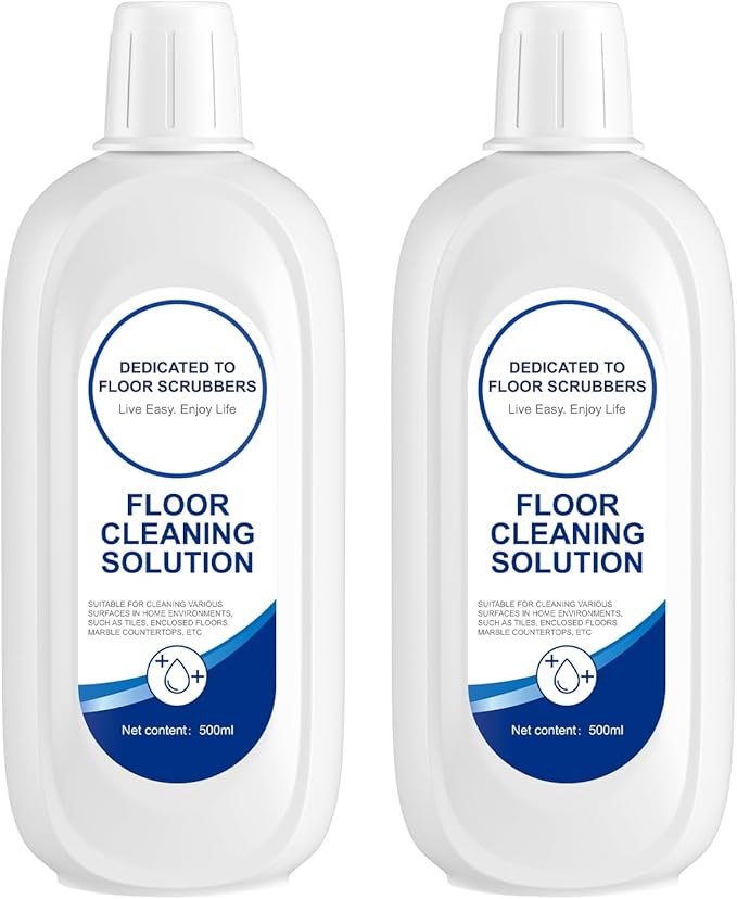 Compatible with Tineco Cleaning Solution Original flavor Scent Floor Cleaning Solution, Suitable for All Robot Vacuum Cleaners and Wireless Wet Dry Dual-Use Vacuum Cleaners (2 Bottle, Original)