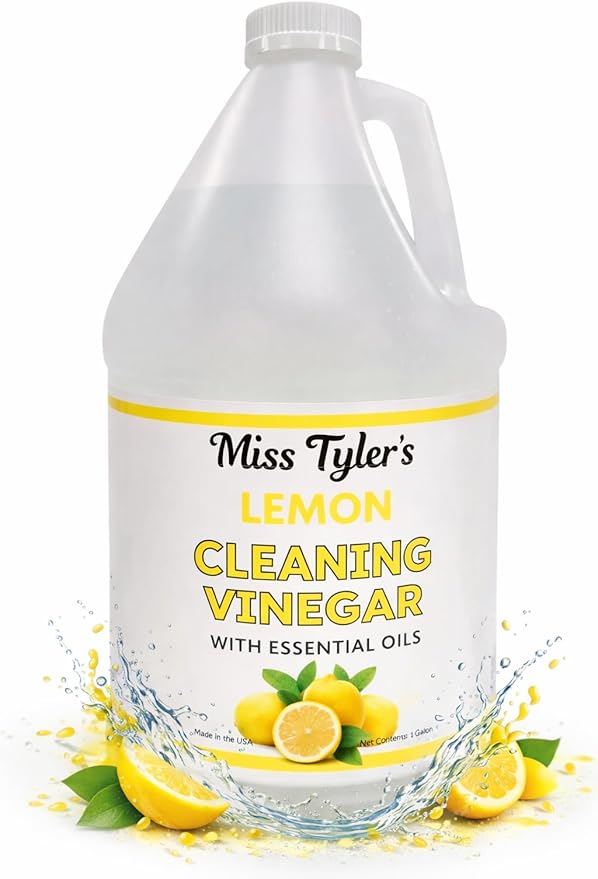 Miss Tyler's Cleaning Vinegar All Purpose Household Surface Cleaner, 1 gallon (Lemon) **NEW LOOK**