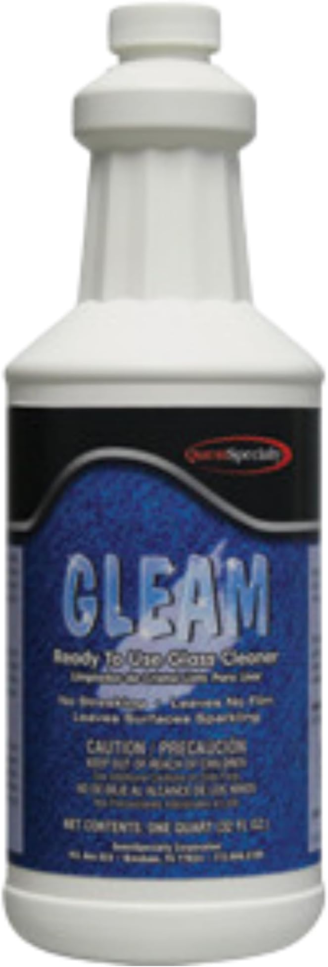 Quest 2800 GLEAM Ready-To-Use Glass Cleaner (Non-Ammoniated) Quarts (1 Pack)