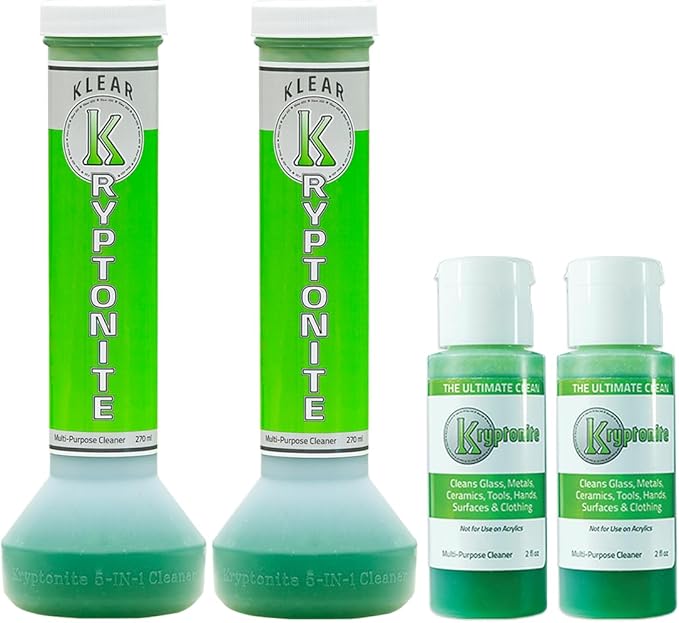 KLEAR Kryptonite Multipurpose Glass Cleaner | Powerful Cleaning Combo | Glass Friendly Glass Cleaner| 22 oz