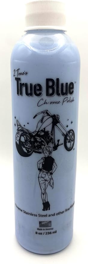 2 Tone's True Blue Chrome Polish 8oz (1)