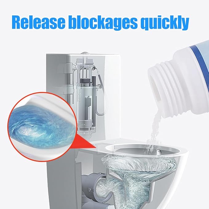2026 New Sink Drain Cleaner, Multi-functional Powerful Pipe Unclogging Agent, Sink and Drains Cleaner Foam Cleaner for Kitchen Toilet and Pipes Cleaning Tool (2Set)