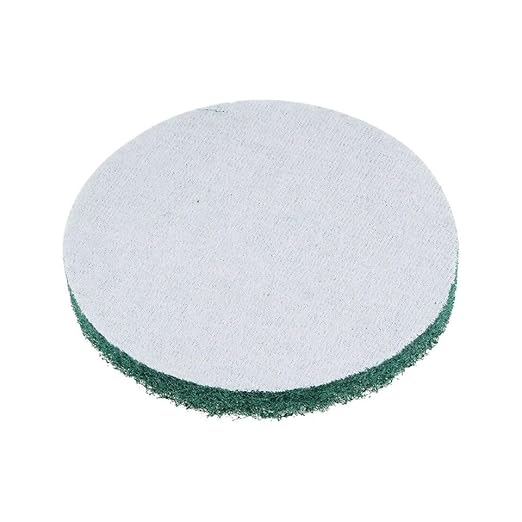 5"" Inch Scrubber Scouring Pad 22 Pack Grit 240 Grit 320 Drill Scuffing Disc Hoop and Loop Surface Cleaning Tool