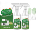 Multi-Purpose Enzyme Foam Cleaner, Kitchen Cleaner Stain Remover Spray, Multipurpose Kitchen Appliance Cleaner for Appliance/Hold/Oven/Stove/Sink Range Hood (2pcs)