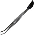 Wazakura Bonsai Curved Tip Tweezer with Spatula MADE IN JAPAN 8-1/4in(210mm) Stainless Steel
