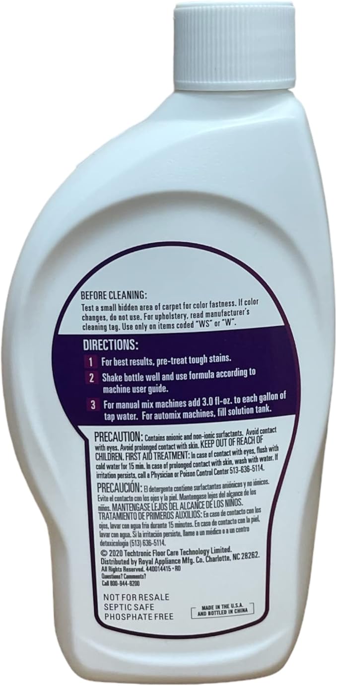 Paws and Claws Deep Clean & Neutralize PET 2X Carpet Cleaning Formula 6oz (1)