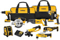 Dewalt DCK940D2R 20V MAX Lithium-Ion 9-Tool Cordless Combo Kit (Renewed)
