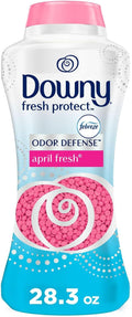 Downy Fresh Protect Laundry Scent Booster Beads for Washer with Febreze Odor Defense, April Fresh, 28.3 oz, Use with Fabric Softener
