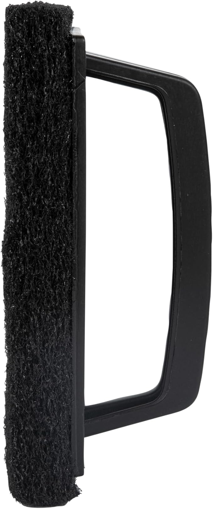 Restaurantware RW Clean 6 Inch x 3.5 Inch Scouring Pads 10 Multi Purpose Scrub Pads - Non Abrasive Heavy Duty Black Nylon Scrub Pads For Cleaning For Cleaning Or Scrubbing