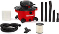 CRAFTSMAN CMXEVBE17606 12 Gallon 6.0 Peak HP Wet Dry Vac with Detachable Leaf Blower, Portable Shop Vacuum Wet and Dry with Filter, Dust Bag, Hose and Attachments for Garage, Outdoor Cleaning