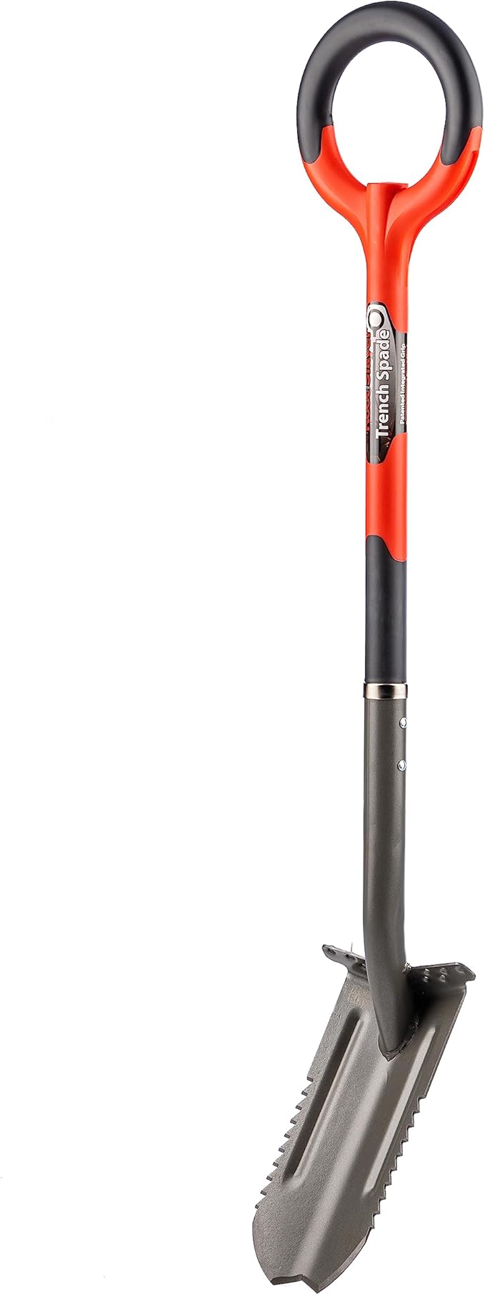 Root Slayer 23711, 42-Inch Carbon Steel Trench Spade, Red
