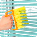 Blind Cleaner Tool, Mini Blind Duster Clean Brush, Dust Venetian Brush, Yellow S7