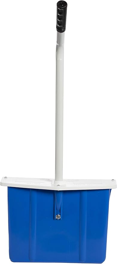 McLane Stand-Up Dust Pan, Indoor and Outdoor, Wide Mouth Dust Pan for Kitchen and Garage, (DP5)