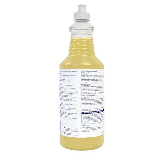 Diversey 5002611 Protein Spotter, Removes Organic Soils on Carpet Including Bodily Fluids & Tough Stains, Ready-to-Use Liquid, 32-Ounce