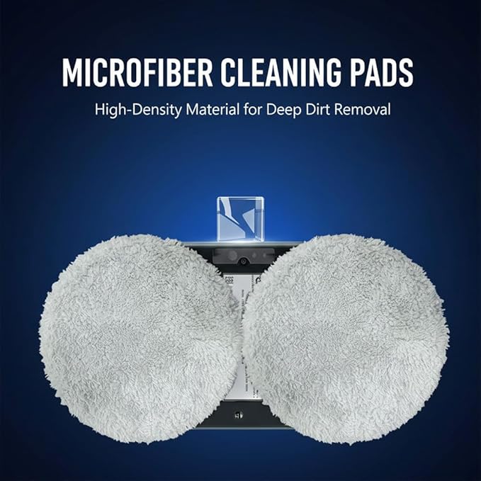 RAINPOT Saker Window Cleaner Robot 2026 | Automatic Window Cleaning Robot with 2800Pa Suction, Edge Detection & Anti-Drop Protection, Remote Control & 3 Cleaning Modes, Glass Vacuum Cleaner for Home