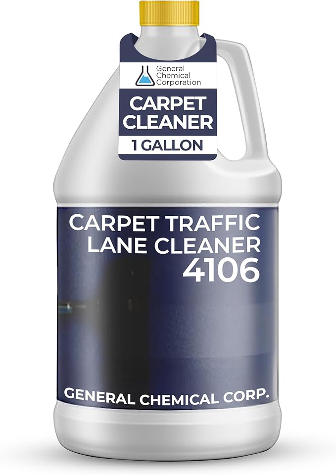 Carpet Traffic Lane Cleaner 4106 - Concentrated Carpet Pre Treatment Stain Remover - Incredible Stain Remover - Ideal for Industrial & Home Rug Cleaning - 1 Gal