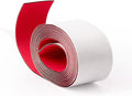 FOSHIO Micro Fiber Felt for Squeegee Edge Wrapping 2 Meters Length - Red Felt to Cover The Edges of Hard Card Squeegees