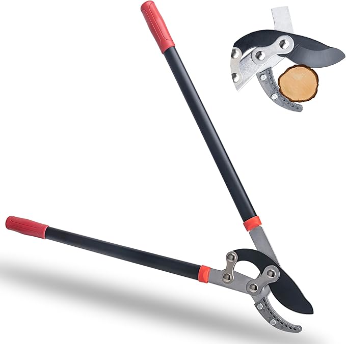 Loppers for Tree Trimming Heavy Duty 30 Inch Tree Branch Cutter Tree Trimmer With Compound Action Anvil Lopper With 2 Inch Cutting Capacity (1pcs)