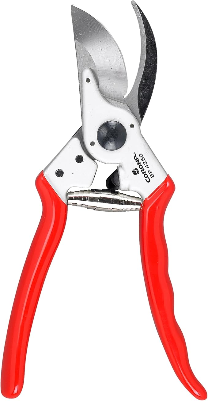 Corona Tools Bypass Pruner – Forged Steel 1″ Capacity Hand Pruning Garden Shears with Lightweight Aluminum Handles