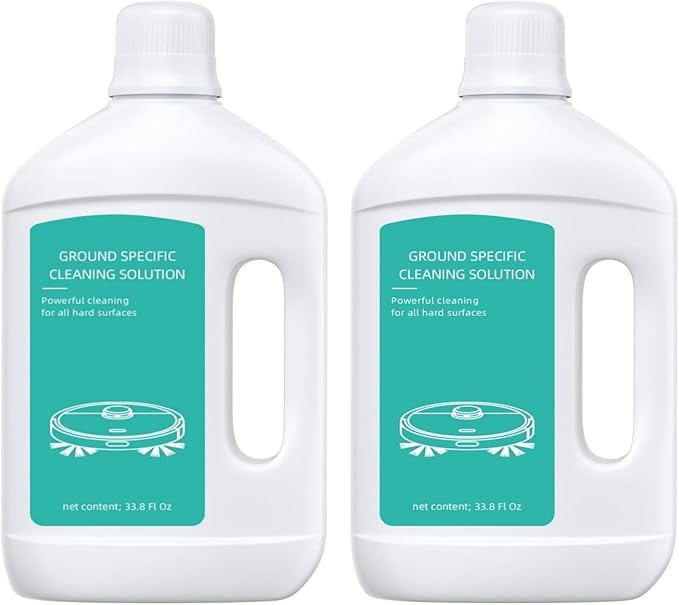 1L Floor Cleaning Solution Original Scent Compatible With Dreame Cleaning Solution,Residue & Streak Free Suitable For All Robot Vacuum Cleaners And Wireless Wet Dry Dual-Use Vacuum Cleaners.(2 Bottle)
