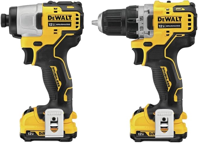 DEWALT XTREME 12V MAX* Cordless Drill Combo Kit (DCK221F2)