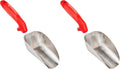 Corona Tools Corona CT 3364 Premium ComfortGEL Stainless Steel Scoop, red (Pack of 2)