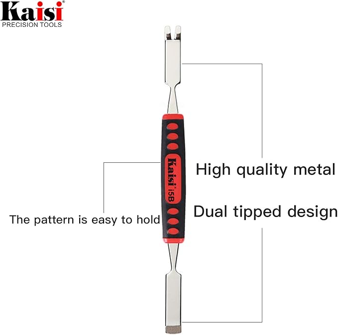 Precision Tweezers Set, Kaisi 12 PCS ESD Tweezer Set, Anti-Static Stainless Steel Tweezers Kit Curved Tweezers for Craft, Jewelry, Electronics, Laboratory Work