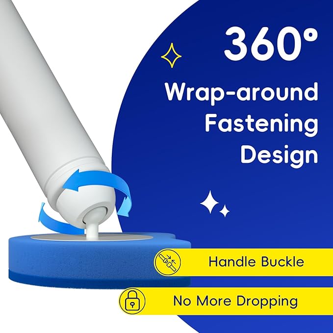 Newlonis® Disposable Toilet Brush with 32 Refills, Wall-Mounted Toilet Bowl Cleaning Wand, Toilet Brush and Holder Set
