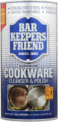 Bar Keepers Friend Cookware Cleanser and Polish Powder - 12oz
