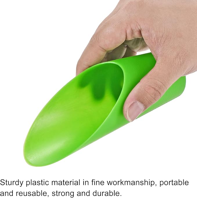 MECCANIXITY Garden Shovel Hand Tools Transplanting Succulent Cultivation Digging Scoops Kits, Green