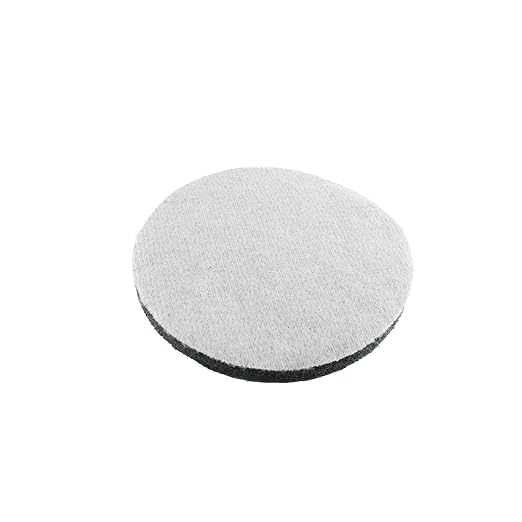 8PCS 5'' Scrubber Scouring Pads, Drill Powered Brush Tile Scrubber Scouring Pads for Furniture Automotive Cleaning, Rust Removal, Gray