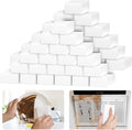 100Pack Magic Sponge Eraser | Premium Melamine Sponge Foam | Multi-Functional Household Cleaning Sponge for Kitchen, Sink, Bathrooms, Walls, Vehicles, Shoes | No Scratch Cleaning Pads