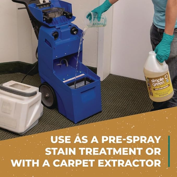 Clean Bldg Carpet Cleaner Concentrate, 1gal Bottle (Carton of 2)