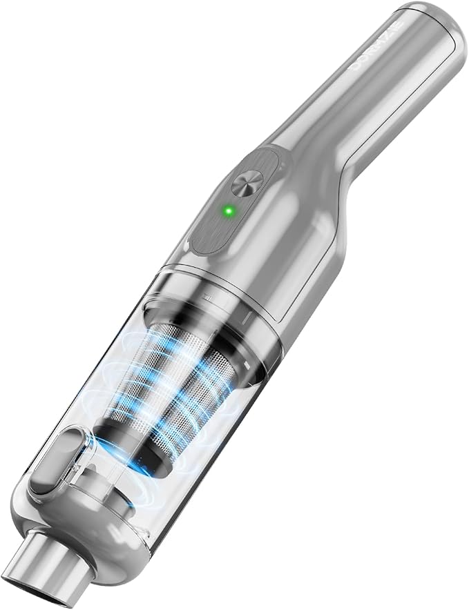 dormzie Handheld Vacuum Cordless, 16000Pa Powerful Suction, Lightweight at 1.3 lbs, Rechargeable Car Vacuum Cleaners for Home Office Car Pets with Brushless Motor, Multiple Accessories