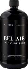 Mavwicks Fragrances - Luxury Scented Liquid Fabric Softener (Bel-Aire) 32 Oz – Crafted with Clean Ingredients – Reduces Static, and Softens Clothes – Safe for All Fabrics and Skin