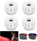 Pedal Bearing Replacement for OCedar Mop Bucket - Easy Fix for O-Cedar Easywring Bucket System - One Way Clutch Gear Sprockets Spin Mop Replacement Parts for 90% Rotation Mop Bucket(4Pcs)