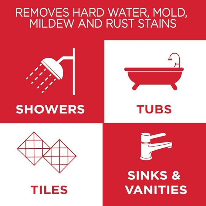 Magic Shower Glass & Mirror Cleaner, 28 Fluid Ounce (Packaging May Vary)