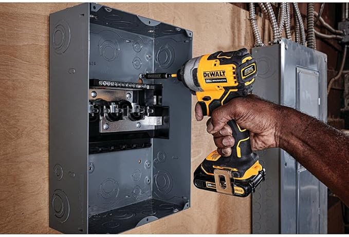 DEWALT ATOMIC 20V MAX* Impact Driver, Cordless, Compact, 1/4-Inch, Tool Only (DCF809B)