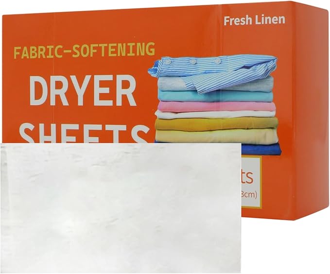 Fabric Softener Sheets 120 – Pieces Scented Clothes Washing, Softening Tablets Dryer, Apartment Washer Dormitory Laundry Bathroom | Dryer Apartment Washer Dormitory Laundry Bathroom Household