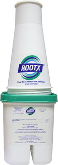ROOTX - 4LB. JAR with Funnel/APPLICATOR Foaming Root Control for Sewer Lines and Septic Systems