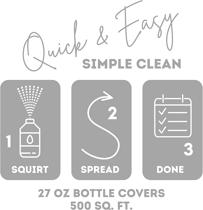 Quick Shine Hard Surface Pet Floor Cleaner 27 oz, 2Pk | Ready to Use, Removes Dirt, Streak Free, No Rinse | Hardwood, Laminate, Luxury Vinyl Plank LVT, & Tile | Safer for Kids, Pets & Our Environment