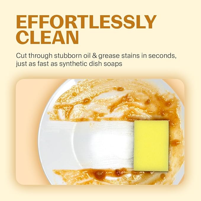 Fuwa3e Pineapple Enzyme Natural Dish Soap Tropical Pineapple Scent - 16.9oz 1 Pack - 99% Plant Based Dish Liquid - Hypoallergenic Dish Soap from Discarded Pineapple Peels