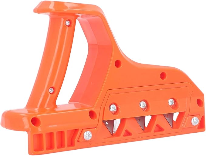 Plasterboard Plane Gypsum Edger and Hand Trimmer with 45 Degree Cutting Angle for Burrs Surface Finishing on Gypsum Boards Cork and Plastics Includes 10 Replacement Blades