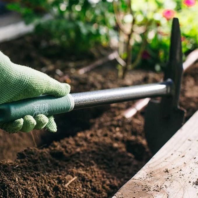Yard Butler Terra Tuff Hand Tool Bundle, ITT-4B - Essential Gardening Tool for Yardwork - Power-Coated Steel Construction - Comfortable Grip - Long-Lasting - Rust-Resistant