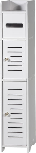 Trademark Innovations Bathroom Storage and Organization, Bathroom Accessories, Bathroom Cabinet Organizer, Toilet Paper Stand