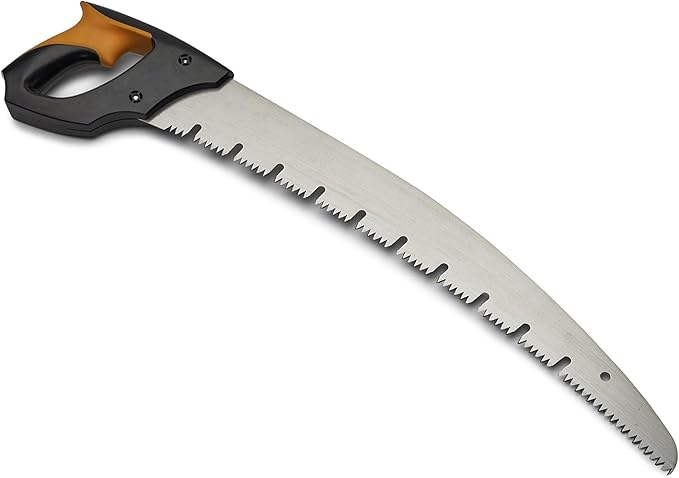 Kings County Tools Large Arborist Raker-Tooth Fast Cutting Pruning Saw | Green Wood Ready | Ergonomic Cushioned Handle | 20” Blade for Large Branches